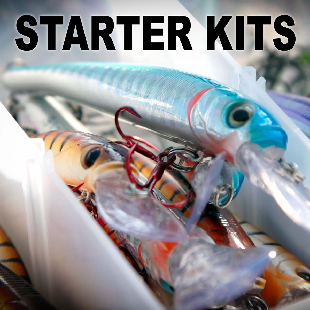 cheap fishing lure kits Starter – PhantomLures type_fish-room Built to David’s high Spinning Combo Fly Fishing Color:Brass/Yellow-Red